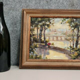 Mid-20th century Impressionist School: Oil on Panel circa 1950