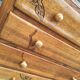 Art Deco commode, vintage antique piece with marble top.