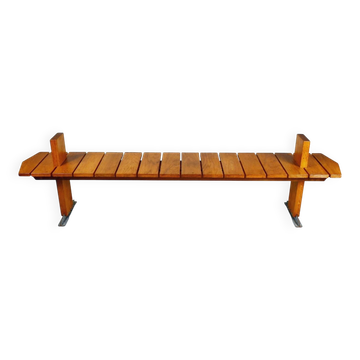 Prototype bench by Olof Pira. Sweden, 1970s