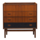 Teak dressing table, Danish design, 1970s, manufactured in Denmark