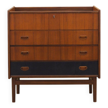 Teak dressing table, Danish design, 1970s, manufactured in Denmark