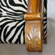 Zebra bench