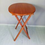 Folding side table