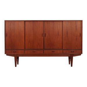 buffet haut en teck, - design