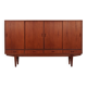 Teak highboard, Danish design, 1970s, production: Denmark