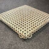 Former vintage flat underside white metal perforated around 1950