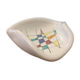 Ashtray signed vintage porcelain