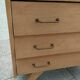 Secrétaire commode ancien vintage pieds compas
