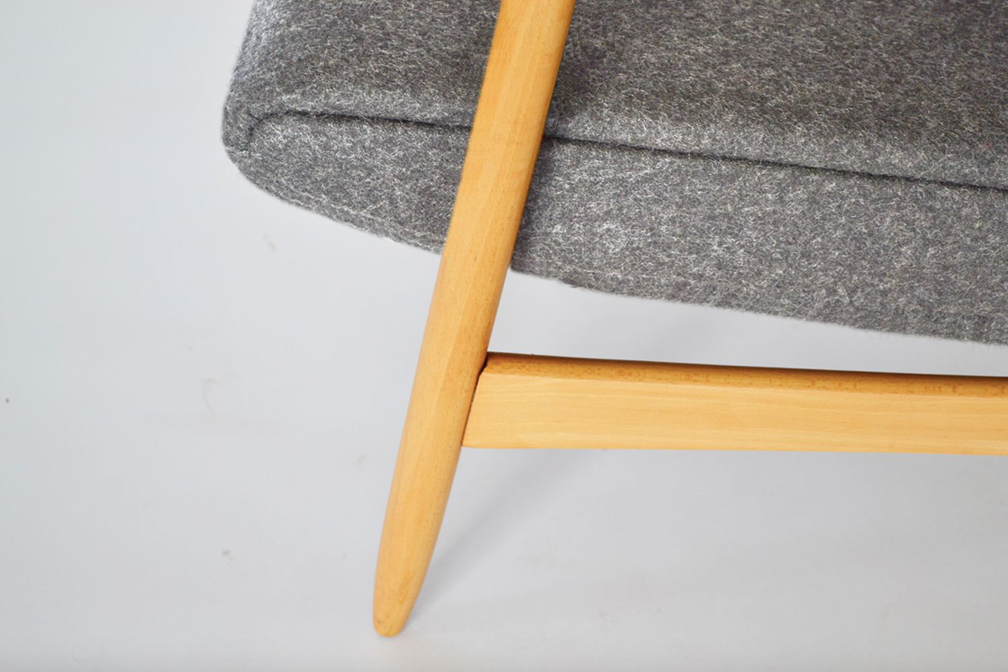 Pair of armchairs Ąžuolas by Valerija EMA Cukermanienė for Vilniaus Baldų Kombinatas, 1968