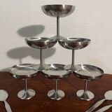 Ice sorbet cup with spoon Guy Degrenne