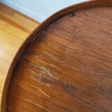 Art Deco brutalist oak harness