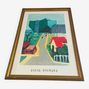 David Hockney 1989 Lithographie Imprimée