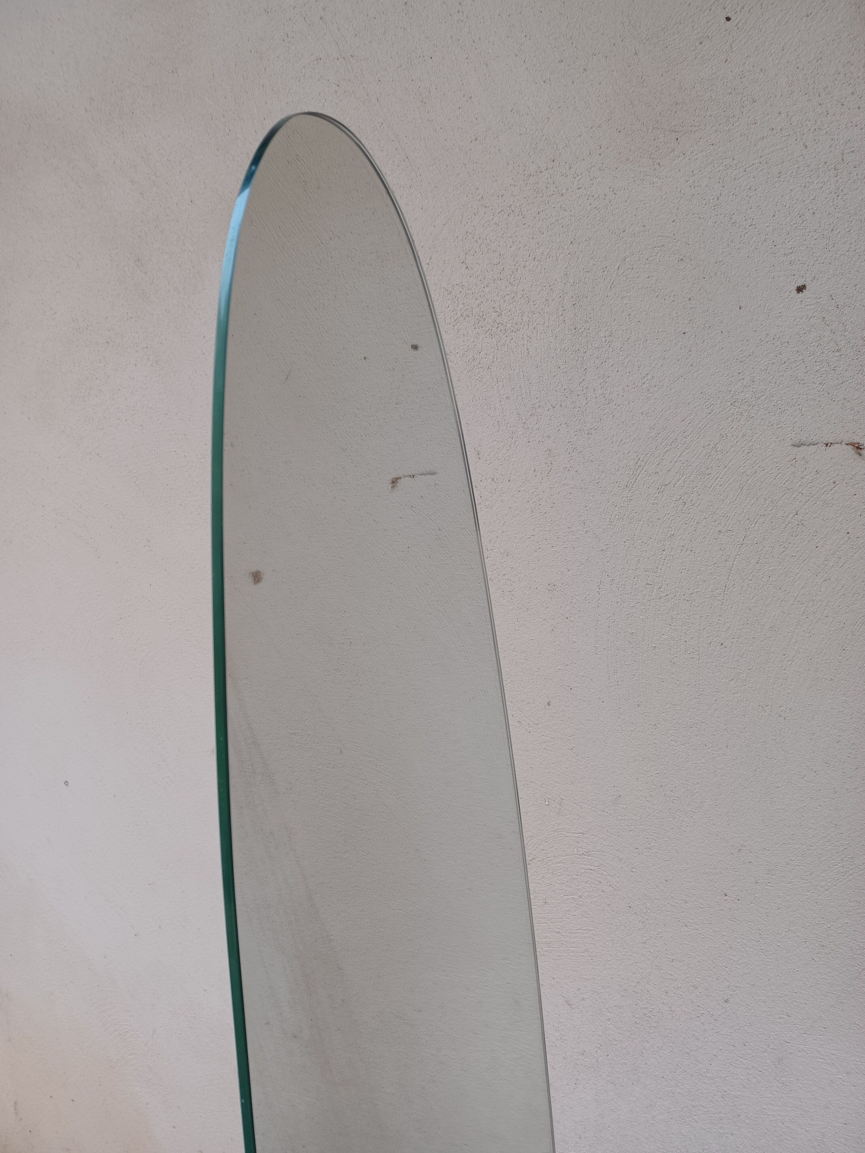 Large free-standing mirror, 1970 45x178cm