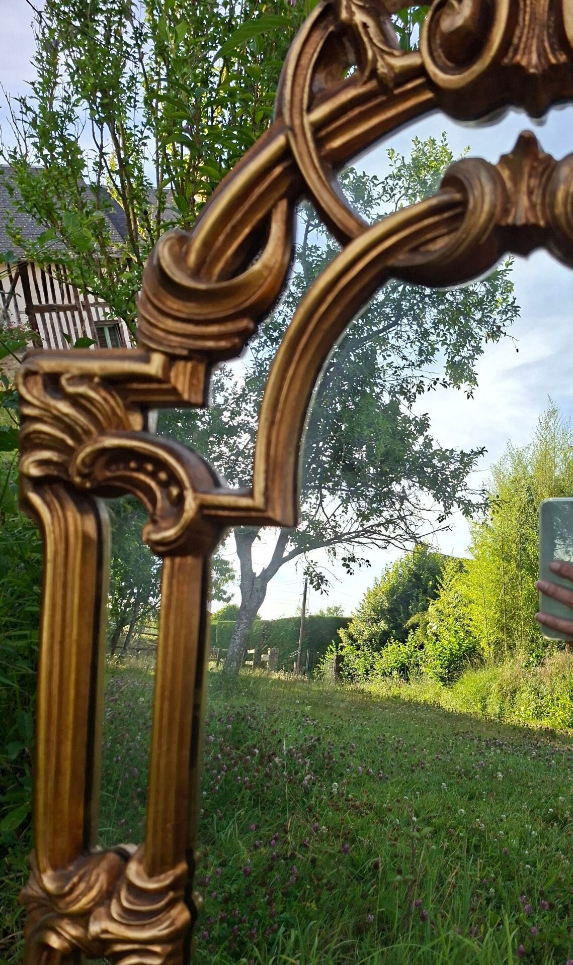 Louis XV style mirror from the Ritz hotel.