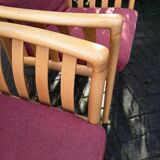 Pair of Danish armchairs, 1980