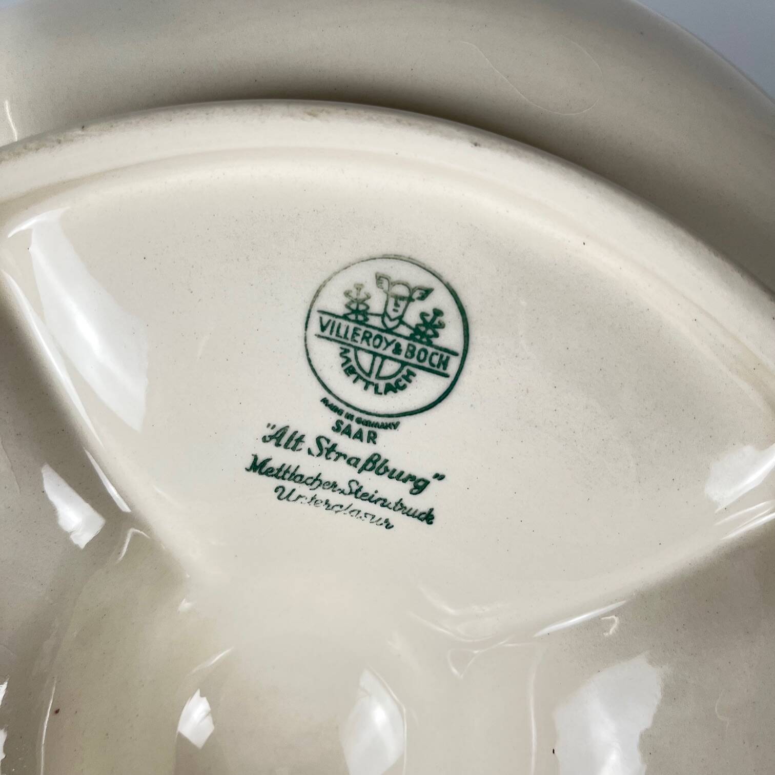 Villeroy & Boch "Old Strasbourg" aperitif dish, 20th century