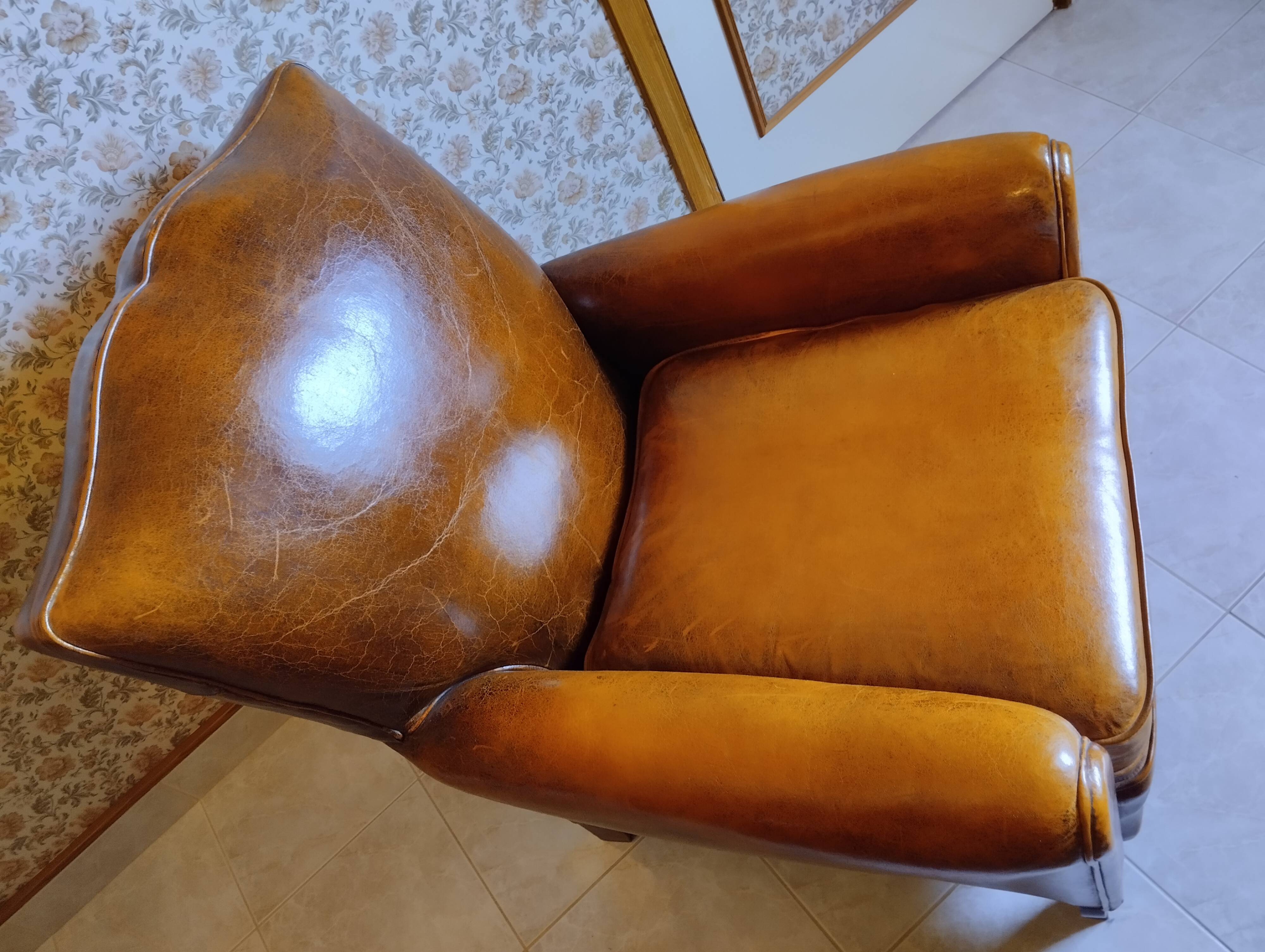 Pair of club chairs