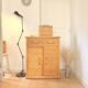Buffet rotin vintage 