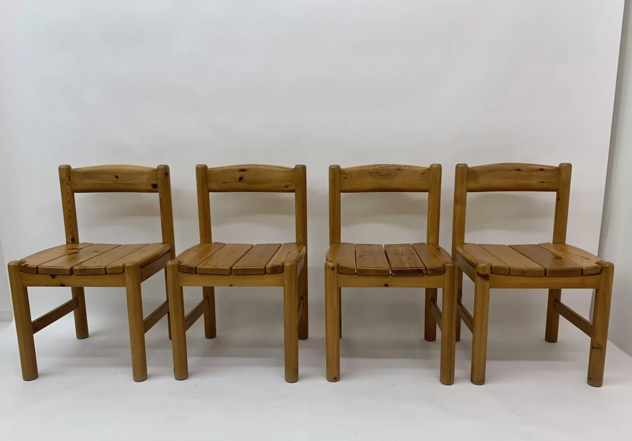 Set of 4 Rainer Daumiller dining chairs, 1970s