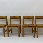 Set of 4 Rainer Daumiller dining chairs, 1970s