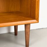 Bibliothèque danoise en teck par HW Klein pour Bramin, années 1960