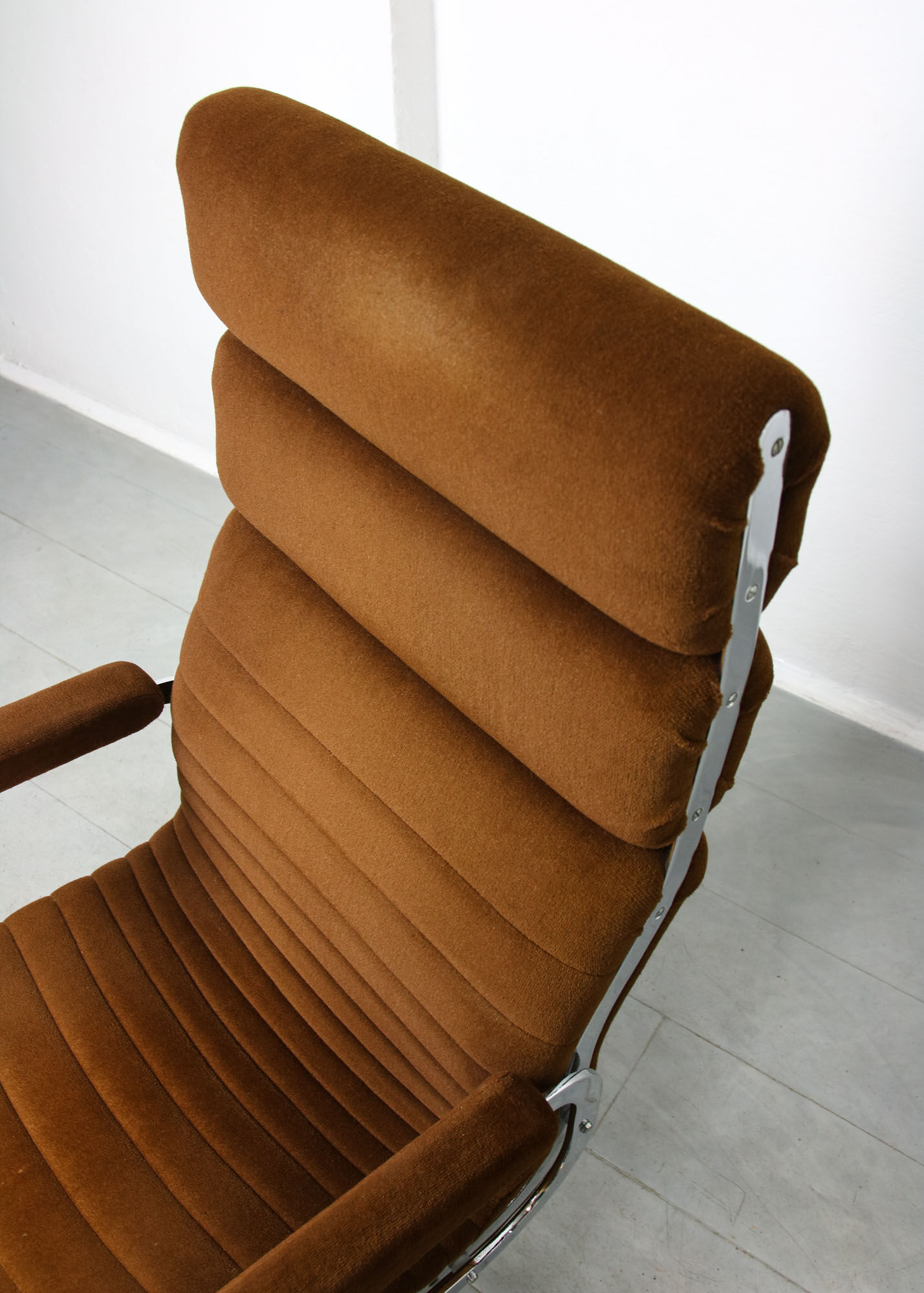 Chaise de direction vintage soft pad, années 80