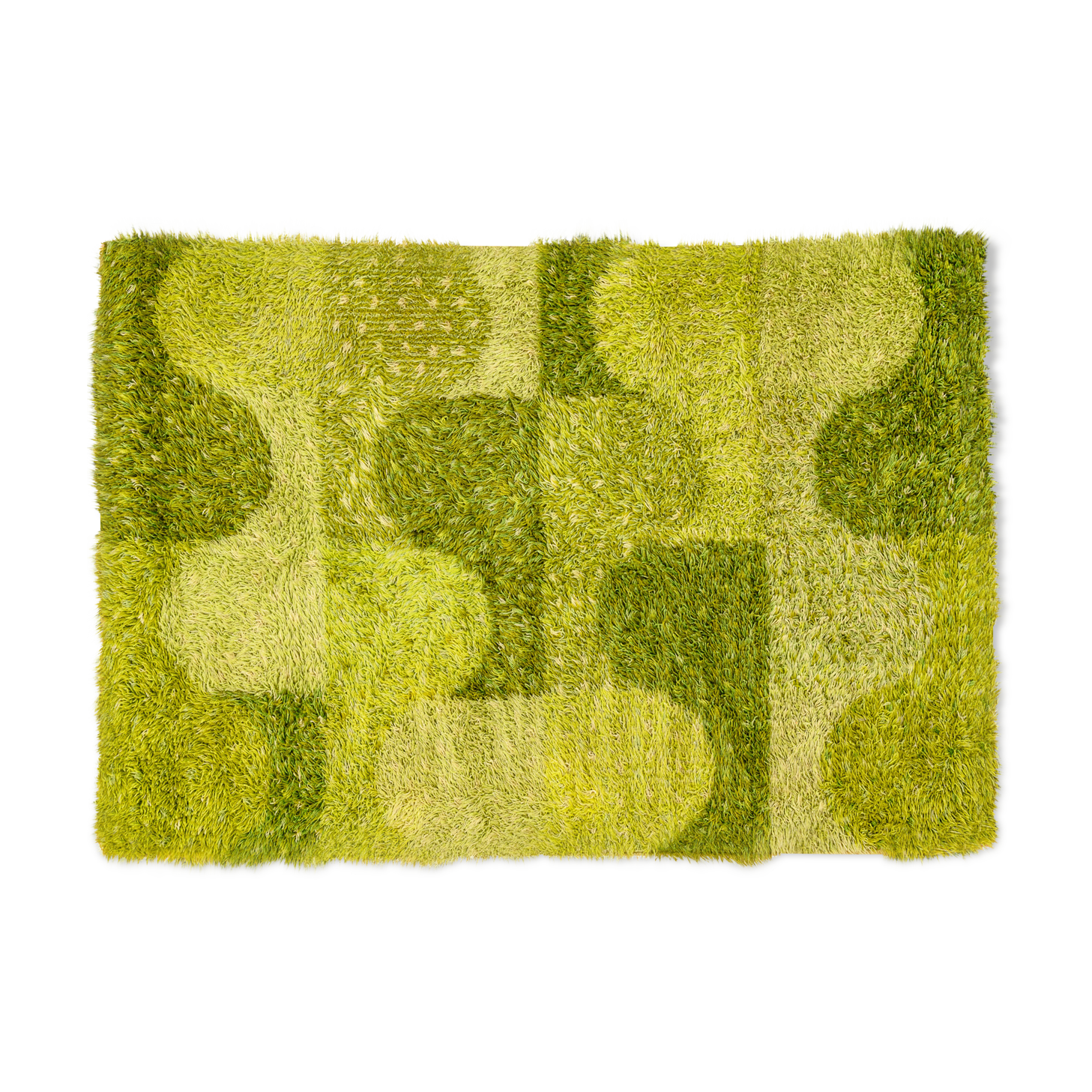 Scandinavian 20th century modern rya rug by Marianne Richter 200 x 137 cm