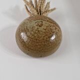 Decoration or wall vase stoneware dried flowers