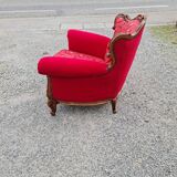 Fauteuil vintage style Louis XVI
