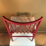 Oak j80 chair by Jørgen Bækmark for Fdb Mobler