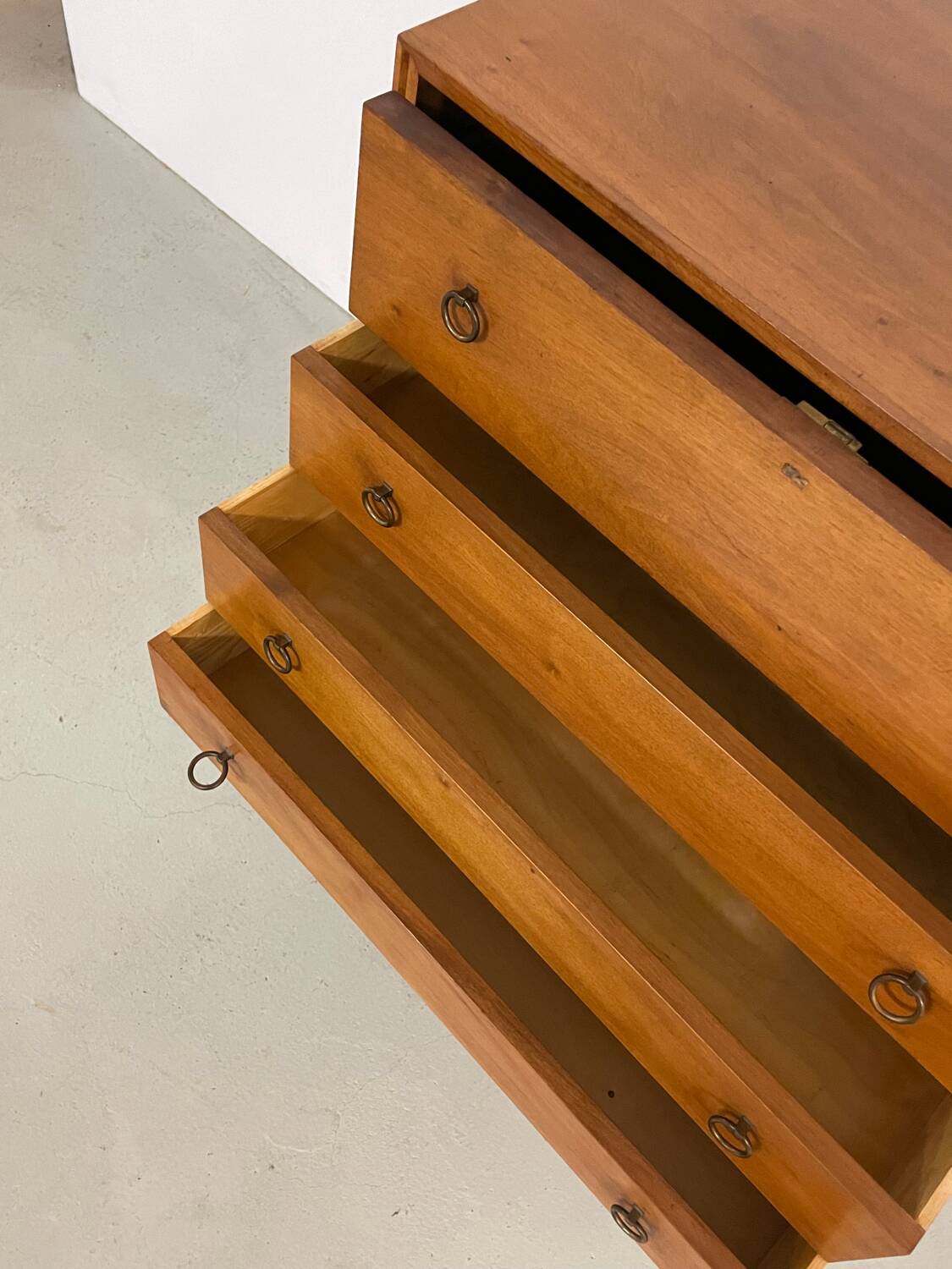 Danish Chest of Drawers Vanity by Peter Hvidt 1950s