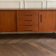Enfilade scandinave en teck Gigant – Nils Jonsson pour Hugo Tr