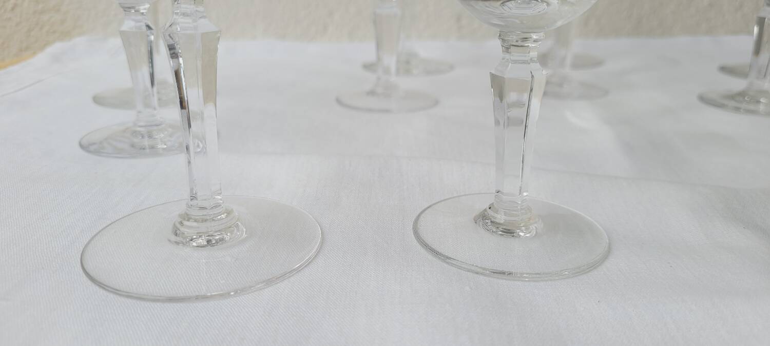 70's stemmed glasses