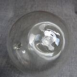 Vase soliflore en verre ancien