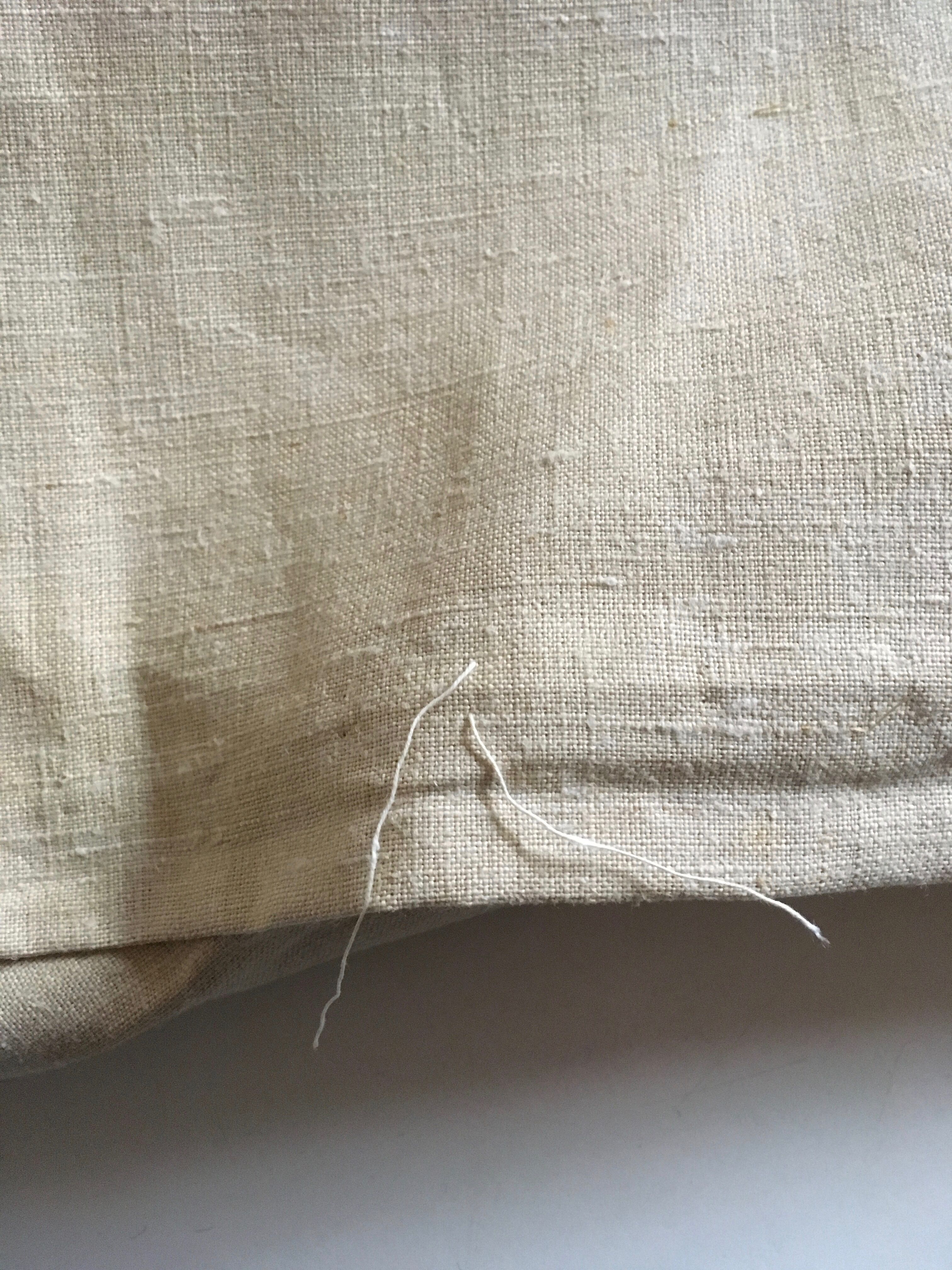 Gross linen tablecloth old