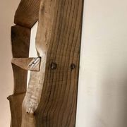 Étagère murale en bois massif/ étagère de rangement