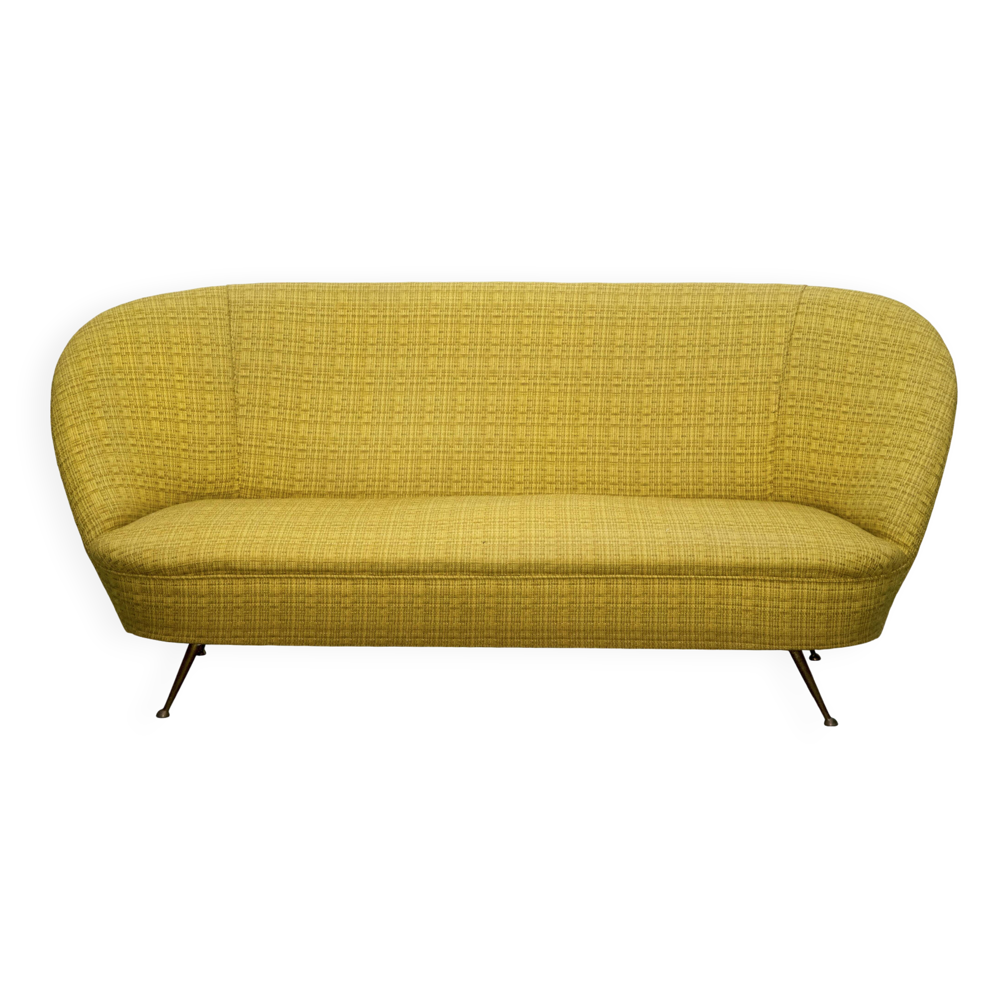 Two-Seater Sofa in the Style of Ico Parisi, Italy, 1950s