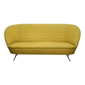 Two-Seater Sofa in the Style of Ico Parisi, Italy, 1950s