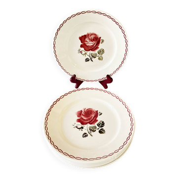 Serving plates, Germaine model, Badonviller