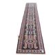 Pink & Blue Long Turkish Vintage Runner Rug, 80x398Cm