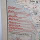 School map France Vidal Lablache 60s agriculture industry and trade