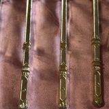 Box with gold-plated Mazagran spoons