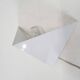 White metal wall light in good condition. By Anvia, The Netherlands.
