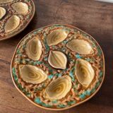 Set of 2 oyster plates in orfinox slip