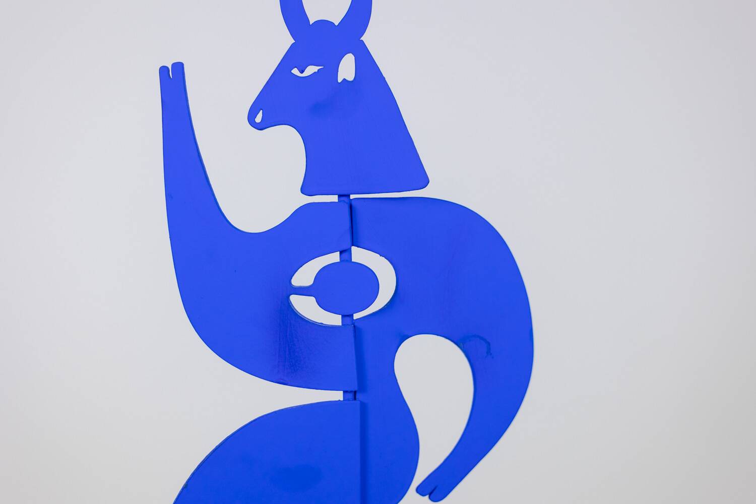 Antonine de Saint Pierre. Blue “Tauride” sculpture. Contemporary.