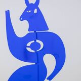 Antonine de Saint Pierre. Blue “Tauride” sculpture. Contemporary.
