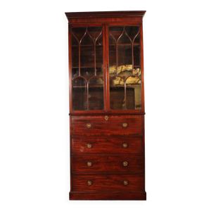 Bibliothèque en acajou