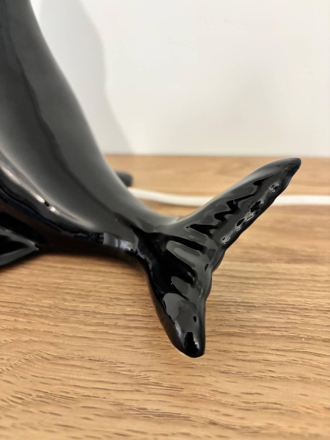 Vintage sea lion lamp