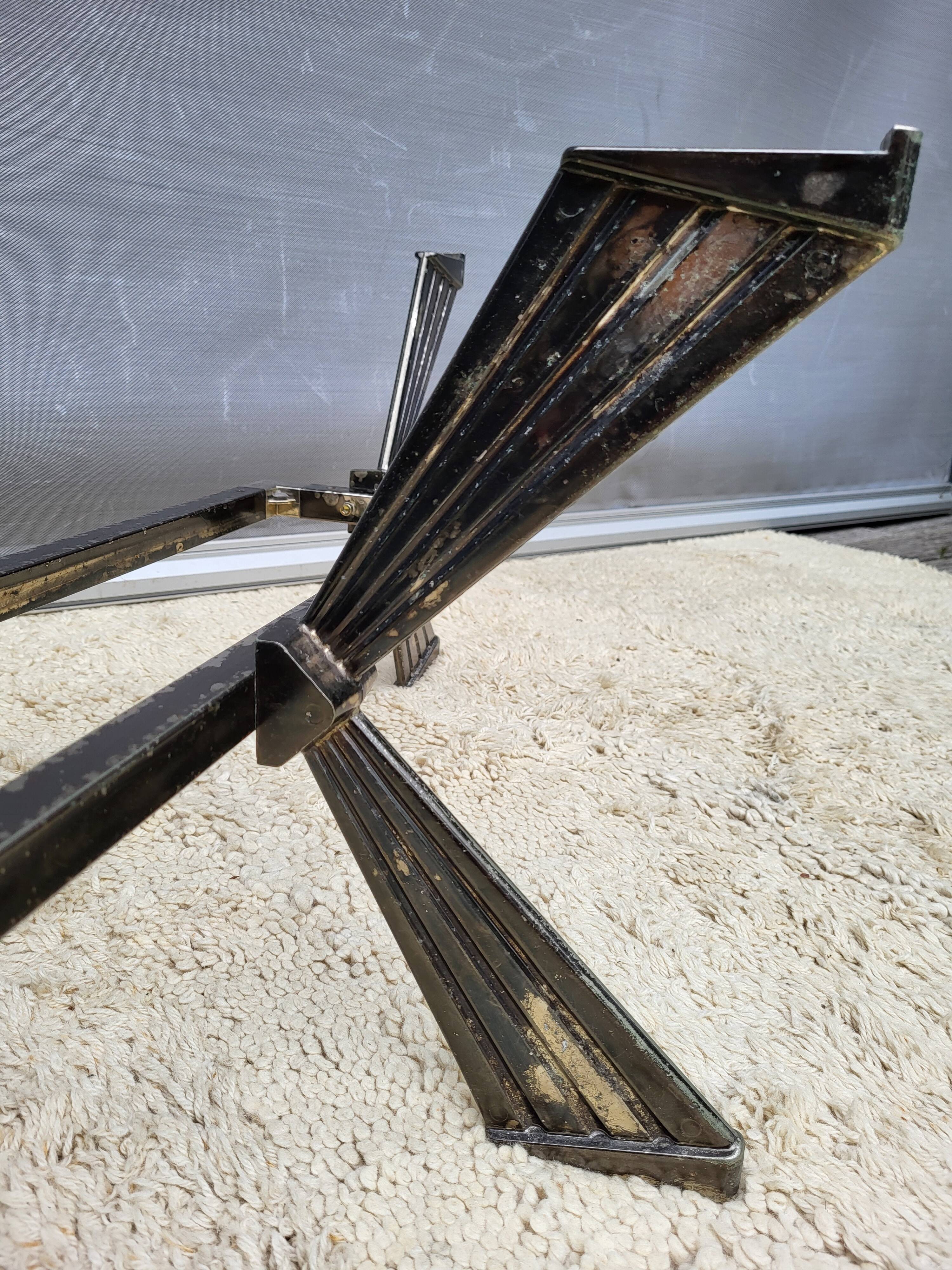 Art Deco oval coffee table 1940