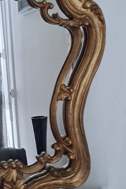 Rococo mirror 89cm x 61cm